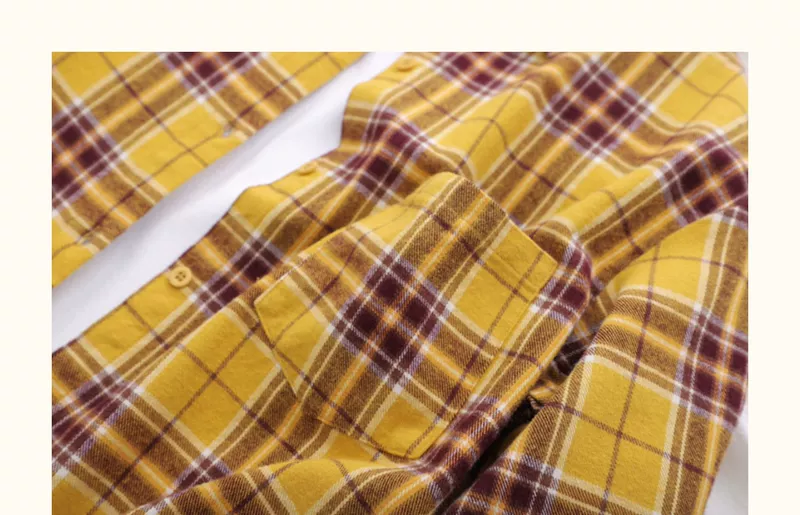Áo sơ mi kẻ sọc cotton tinh khiết xuân hè 2019 phiên bản mới của Hàn Quốc của áo len cổ điển kiểu Hồng Kông - Áo sơ mi dài tay