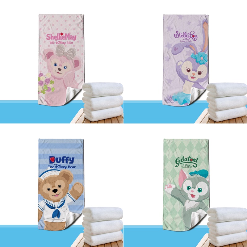 High-Quality, Cute Cartoon Duffy Seven Treasures Series Towels, Specially Designed for Sports, Fitness, and Running to Wipe Away Sweat High-Quality, Cute Cartoon Duffy Seven Treasures Series Towels, Specially Designed for Sports, Fitness, and Running to Wipe Away Sweat