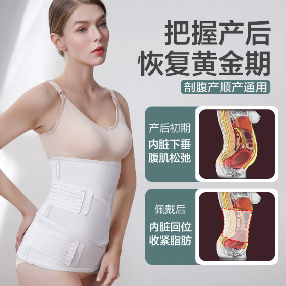 Abdominal belt postpartum maternity special cotton corset belt during pregnancy planing caesarean section restraint belt man dog Jing restraint belt