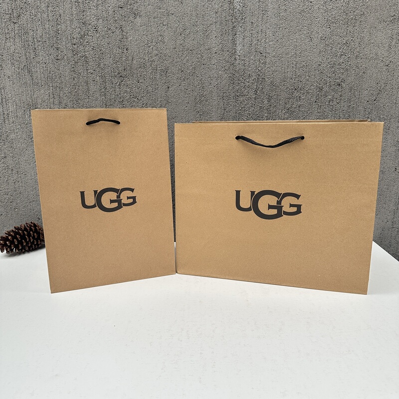 Ugg Counter Genuine Packaging Bag, Snow Boots Tote Bag, Vest Jacket Gift Bag, Shoe and Clothing Packaging Bag