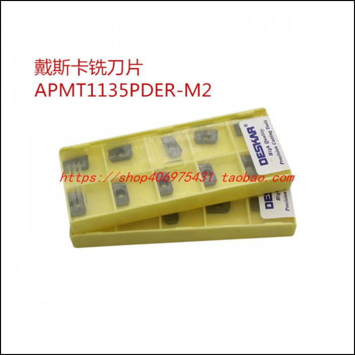 DESKAR Desca numerical control milling blade APMT1604 1135 steel piece stainless steel LF6018