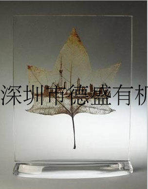 Seamless thermo-pressing display of cards organic glass transparent display of cards with cards customised