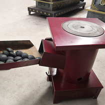 Firewood stove household firewood burning rural smokeless indoor multifunctional thickened courtyard roasting heating stove commercial farmhouse