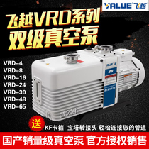 Laboratory value flyover vacuum pump rotary vane industrial VRD-8 16 24 30 single stage VSV-022 double stage