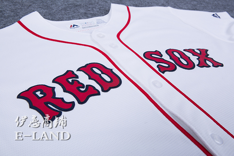 Yi tình yêu cửa hàng MLB đồng phục bóng chày vớ đỏ RedSox cha mẹ và con trẻ em mặc các cặp vợ chồng hip-hop thể thao giản dị ngắn tay T-Shirt bộ thể thao uniqlo