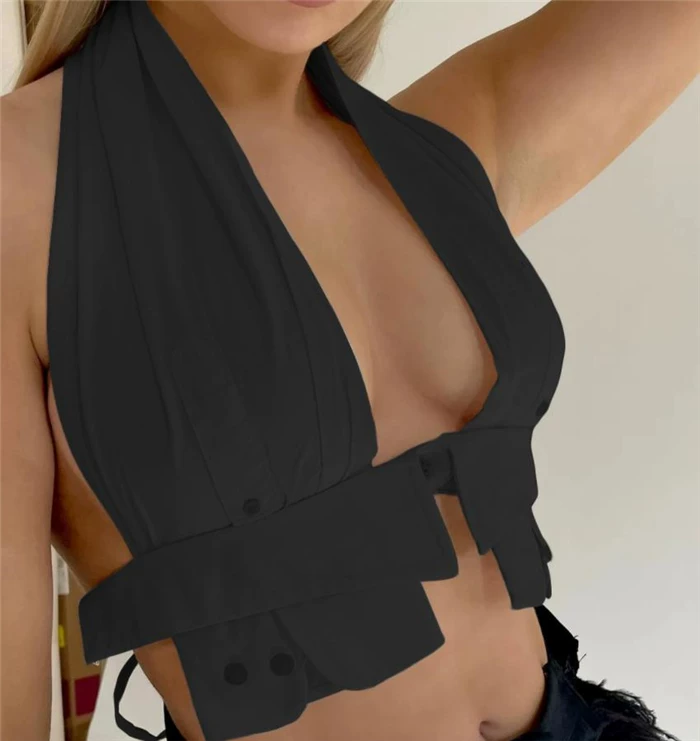 Европейский и американский сексуальный топ короткий верх девушке майка TSHIRT CROP TANK TAP TOP WOMEN