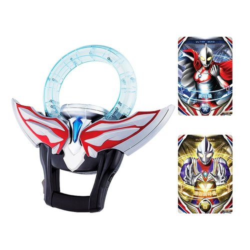 Bandai, Ultra, кольцо, Ультрамен Тига трансформер, комплект, святой меч, классические карточки, игрушка