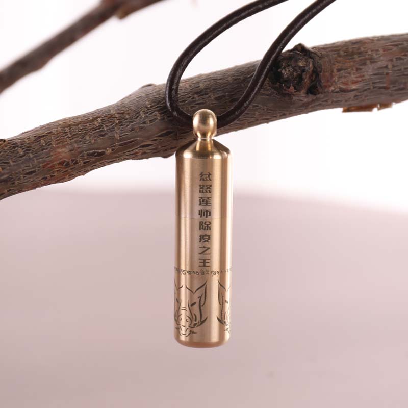 Angry Lotus Master Vajra Armor Heart Curse Curse Wheel Epidemic Prevention Pure Copper White Steel Pendant Buddha Sign Language Lion Miniature Scripture