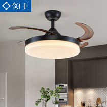 Fan lamp Ceiling fan lamp bedroom electric fan lamp dining room fan chandelier living room household lamp fan integrated electric fan lamp