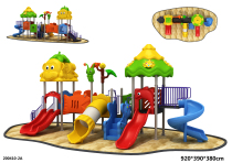Direct sales Small doctor slide Park Shopping Mall Plastic combination slide Kindergarten large slide Childrens play equipment
