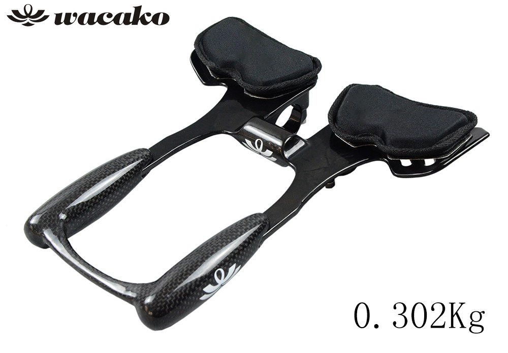 ！ Wacako all carbon fiber mountain road bike rest handle deputy triathlon rest handle