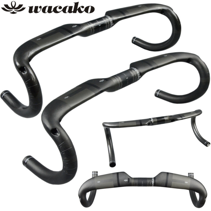 wacako full carbon fiber road bike bend all carbon Bend Road Corner Road handlebar