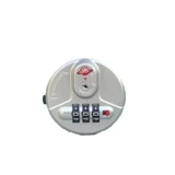 Наконечник коробки серебряный цвет круглый замок 007 Торг