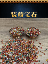 Seven gems for Buddha to supply Manza gem-manuuru glass coloured stone for Manau