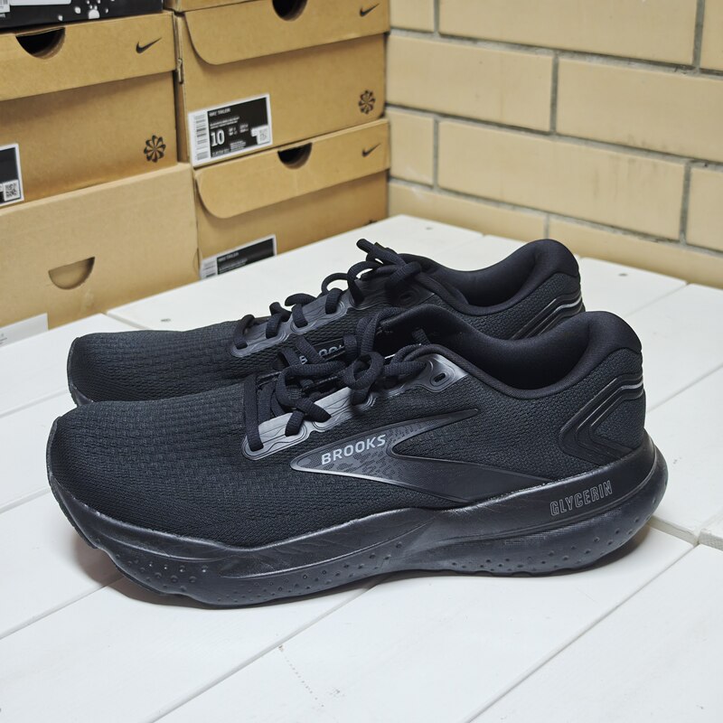 44.5 Special Clearance Brooks 110419-1D-020 Men's Glycerin 21 Running Shoes Marathon Nitrogen