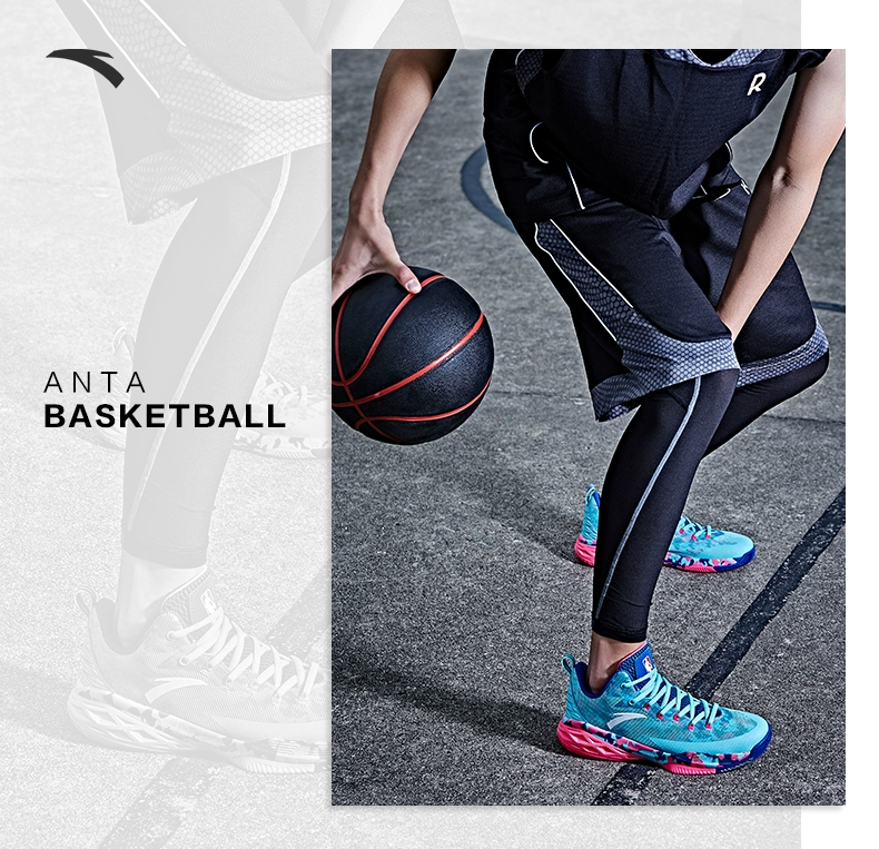 Giày bóng rổ Anta giày nam 2019 trang web chính thức mới Giày bốt NBA NBA giày thể thao kỷ niệm 60 năm