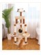 Large cat climbing frame cat nest cat tree integrated vertical sisal multi-layer cat scratching board shelf cat supplies exported to Japan