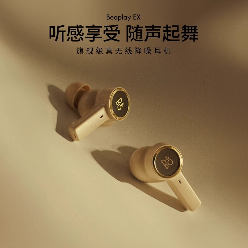 Baiyi B&O Beoplay Ex Bluetooth Earphones True Wireless In-Ear Active Noise Reduction Sports Waterproof Bo Earphones