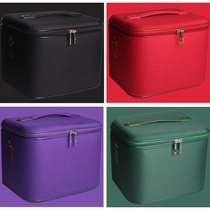 Product Beauty Multifunctional Large Capacity One Shoulder Van Box Display LOGO Customized Toolbox Support Portable Cosmetic Case