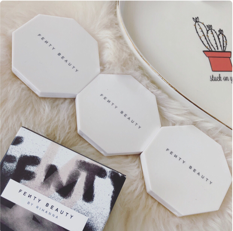 Spot Fenty beauty Rihanna Diamond High Light Hai tông màu Kính mắt Diamod Bomb có độ bóng cao bắt sáng catrice