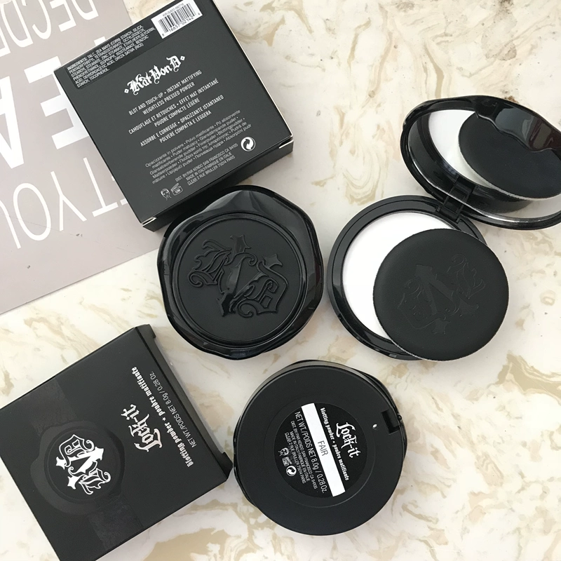 Tại chỗ Kat von d khóa-lt Blotting po wder KVD Matte kiểm soát dầu bột phấn phủ givenchy