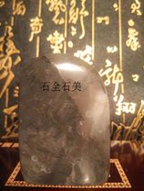 Changhua frozen stone name chapter Soft hand-carved seal ink glass frozen octopus bubble variety chapter DS831