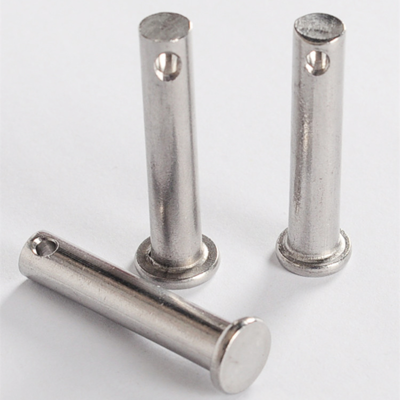 304 stainless steel pin shaft cylindrical with hole pin pin pin positioning pin M3M4