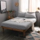 Giường đơn cotton được giặt bằng nước kiểu Nhật Bản