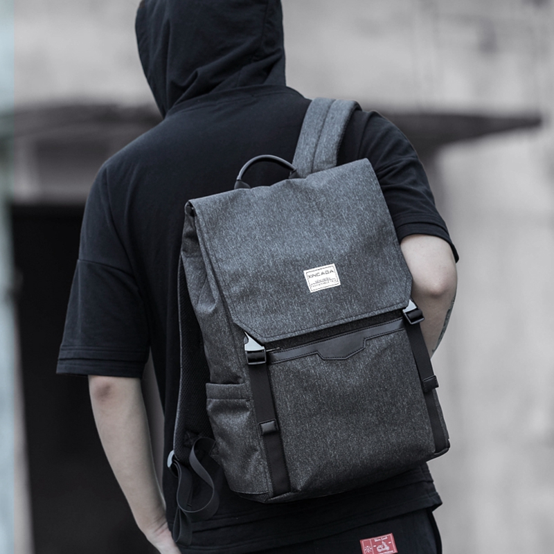 Hong Kong duty-free men's large-capacity travel backpack computer backpack fashion casual male college student schoolbag