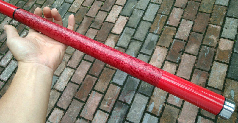 Handmade replacement leather grip-cow, sheep and pigskin embossed nine-club leather change handle Big head rod leather change handle