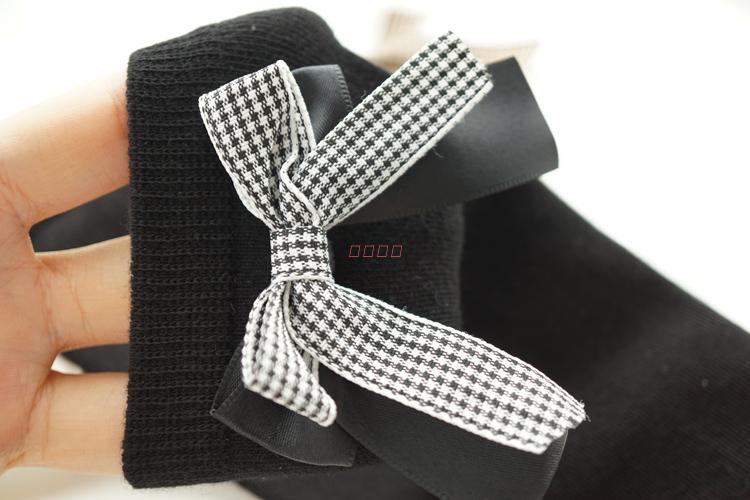 Trẻ em vớ mùa xuân và mùa hè cô gái cô gái vớ mỏng cotton trắng vớ vớ cô gái nhỏ màu đen vớ cao tất điệu cho bé gái 
