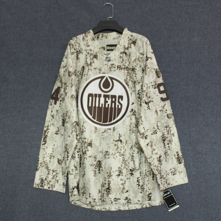 oilers camo jersey