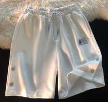 Korean girls wide leg shorts summer wear 2021 new style of Zhongda childrens casual sweatpants children wear five-point pants