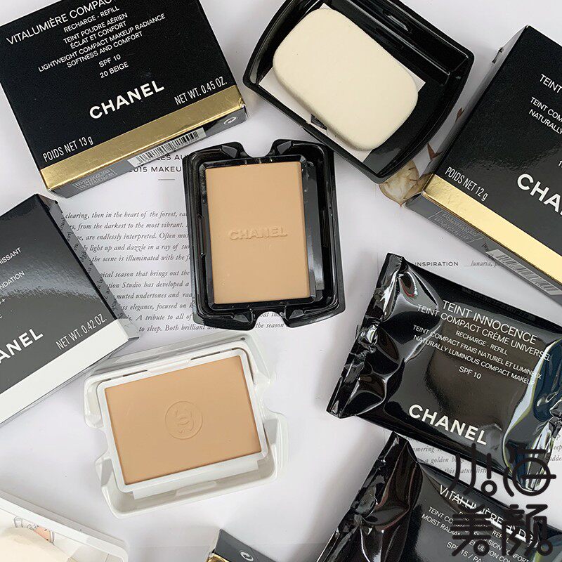 Chanel Chanel pearl light extraction whitening powder cake 12g youthful moisturizing powder Condensed Cream Replacement Supplement