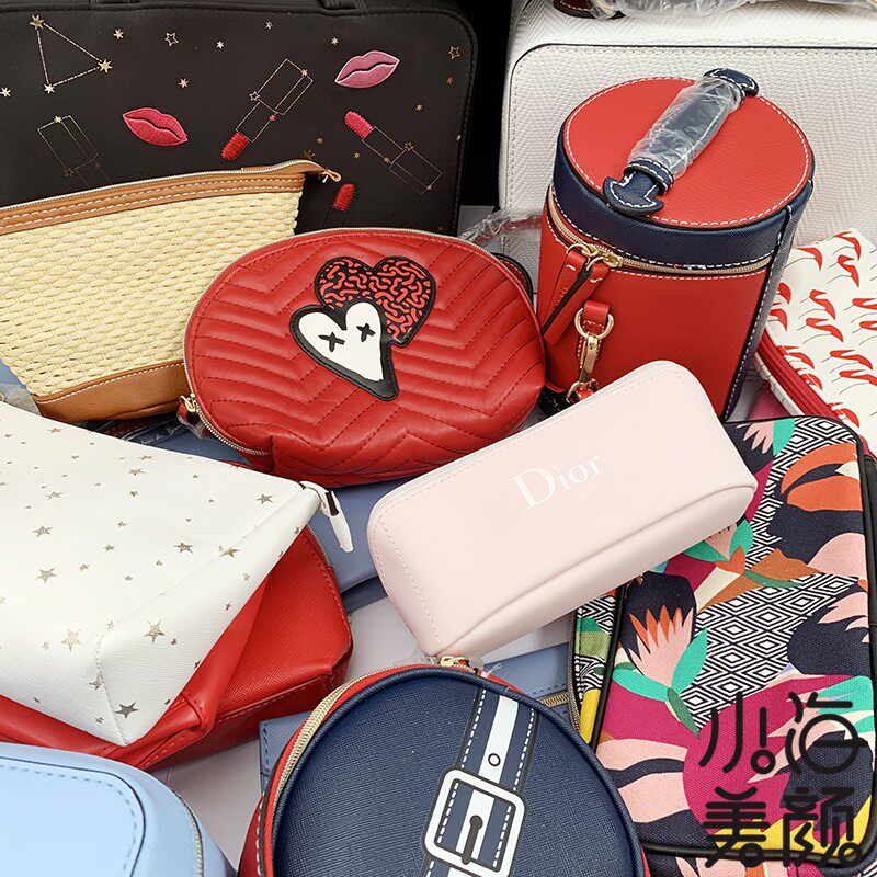 Ypoetry Landei Orange Travel Makeup Bag Containing bag Pen Bag Card Bag Carry Bag bag Bag Bucket Bag