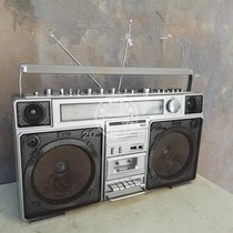 You can use the old RISING old recorder old cassette player nostalgic retro hot pot shop ornaments to decorate old objects
