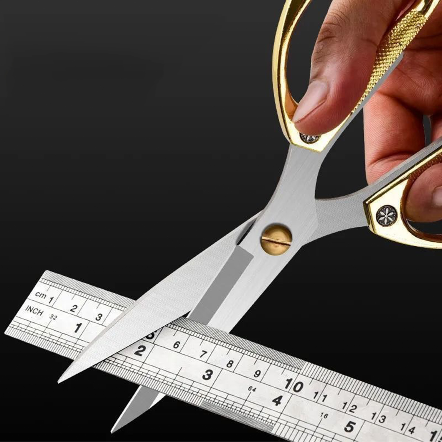 Stainless Steel Kitchen Scissors Multifunction Home Cut Aluminum Alloy Day Style Cut Handmade Cut Sewing Clothing Scissors-Taobao