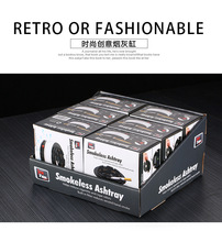  Creative ashtray Car automatic smoking anti-fall phenolic resin ashtray smoke-free ashtray environmental protection smoke-free