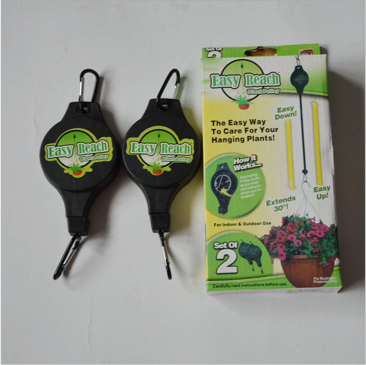 TV Product Flower Pot Hook Easy Reach Flower Hook Flower Basket Hook Extendable Hook