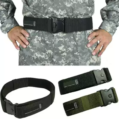 Black Hawk big belt military fan Tactical Outer Belt outdoor training special service expansion belt widened black green sand waist seal