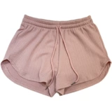 Летние шорты, брендовые спортивные штаны для отдыха, высокая талия, на шнурках, в американском стиле, эластичная талия, свободный крой