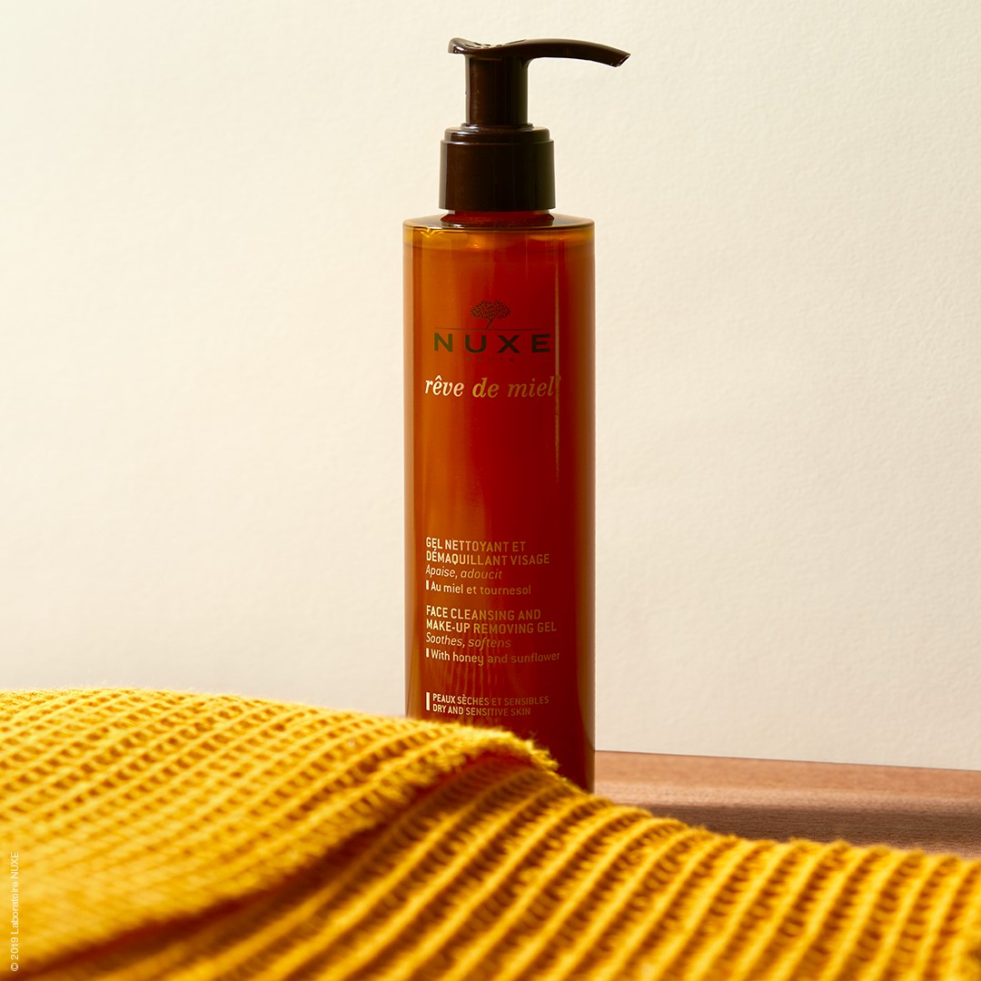 Clearance French NUXE Oxy honey cleansing gel 400ML foam cleansing milk female 2 in 1 shower gel