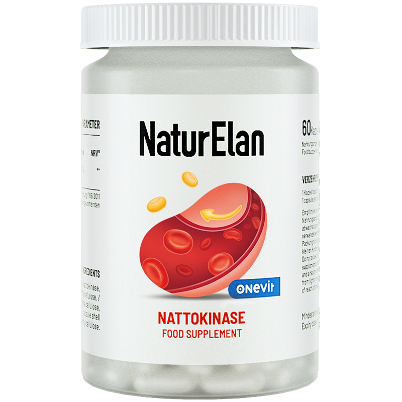 German NATURELAN Rabbit Nattokinase Capsules Non-Japanese Red Yeast 60 Capsules