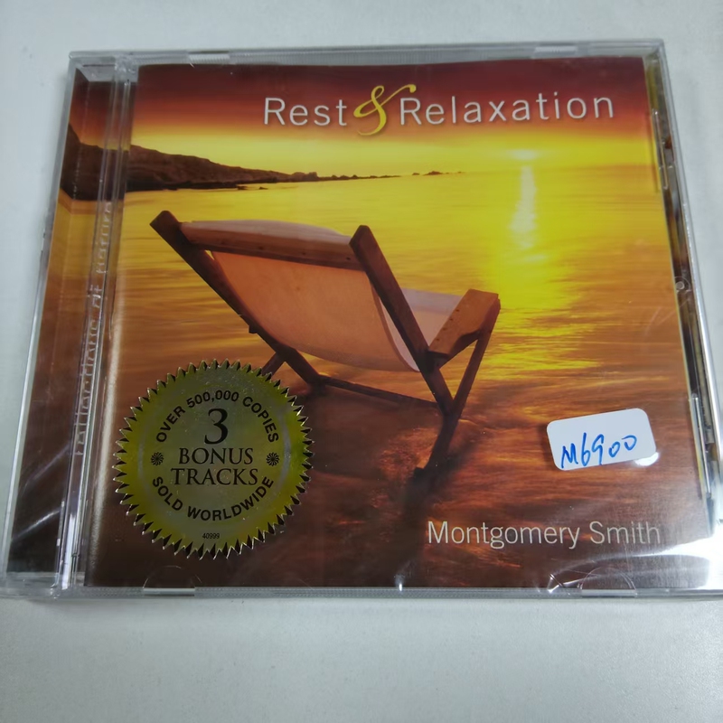 M6900 "Rest and Relaxation" Montgomery Smith Soothing and Stress-Relieving Instrumental Music Album Cd M6900 "Rest and Relaxation" Montgomery Smith Soothing and Stress-Relieving Instrumental Music Album Cd
