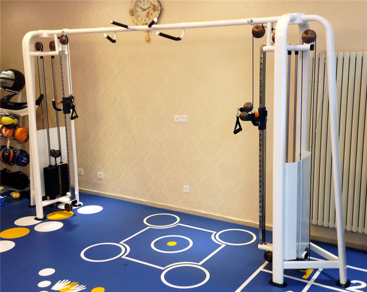 New noble sports gantry pectoral muscle comprehensive trainer Cross drop-down gym strength fitness machine Q9013c