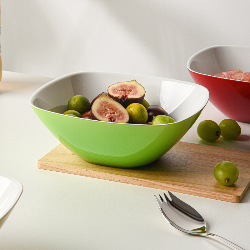 High-value fruit salad bowl with tableware plastic Japanese cuisine bowl creative cool dish fruit dish fruit pot