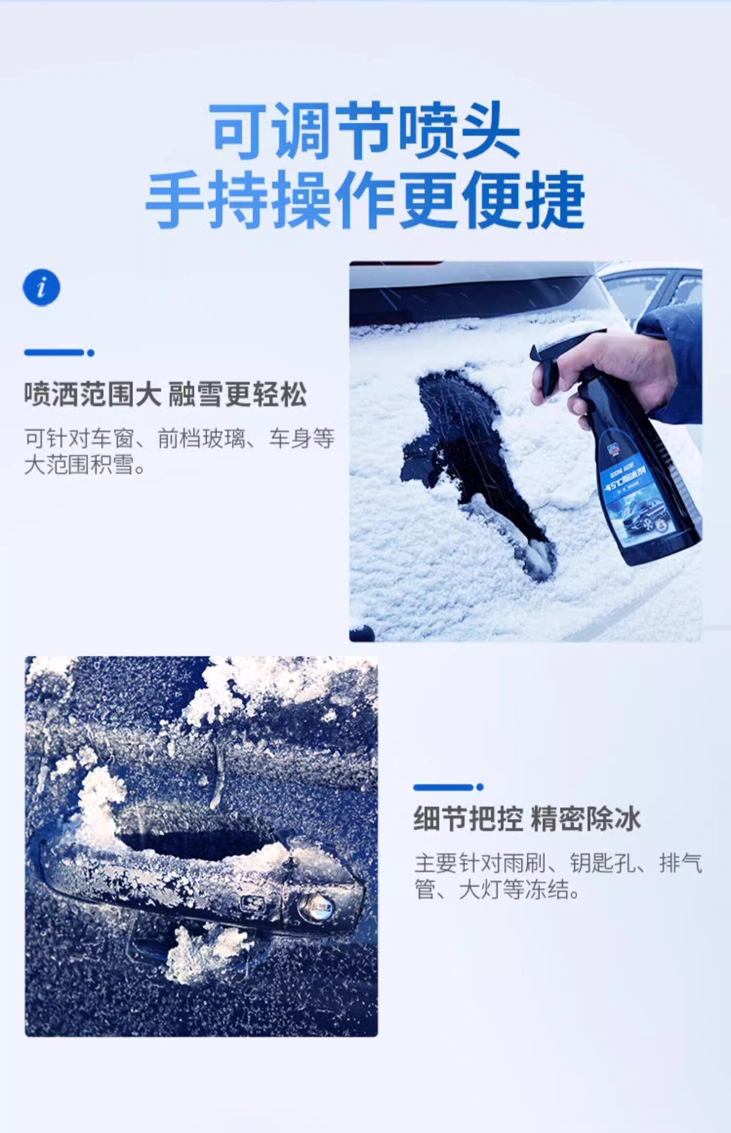 Автомобиль с агент агентов, вывоз снега/обледенения  固特威汽车除冰剂冬季车用融雪神器前挡风玻璃车窗防结冰化雪除霜 Goodwill