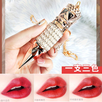 Li Jiaqi recommends AGAG Queens scepter Three-Color Lipstick Red Radish Din brands dont have a cup lasting not to lose color