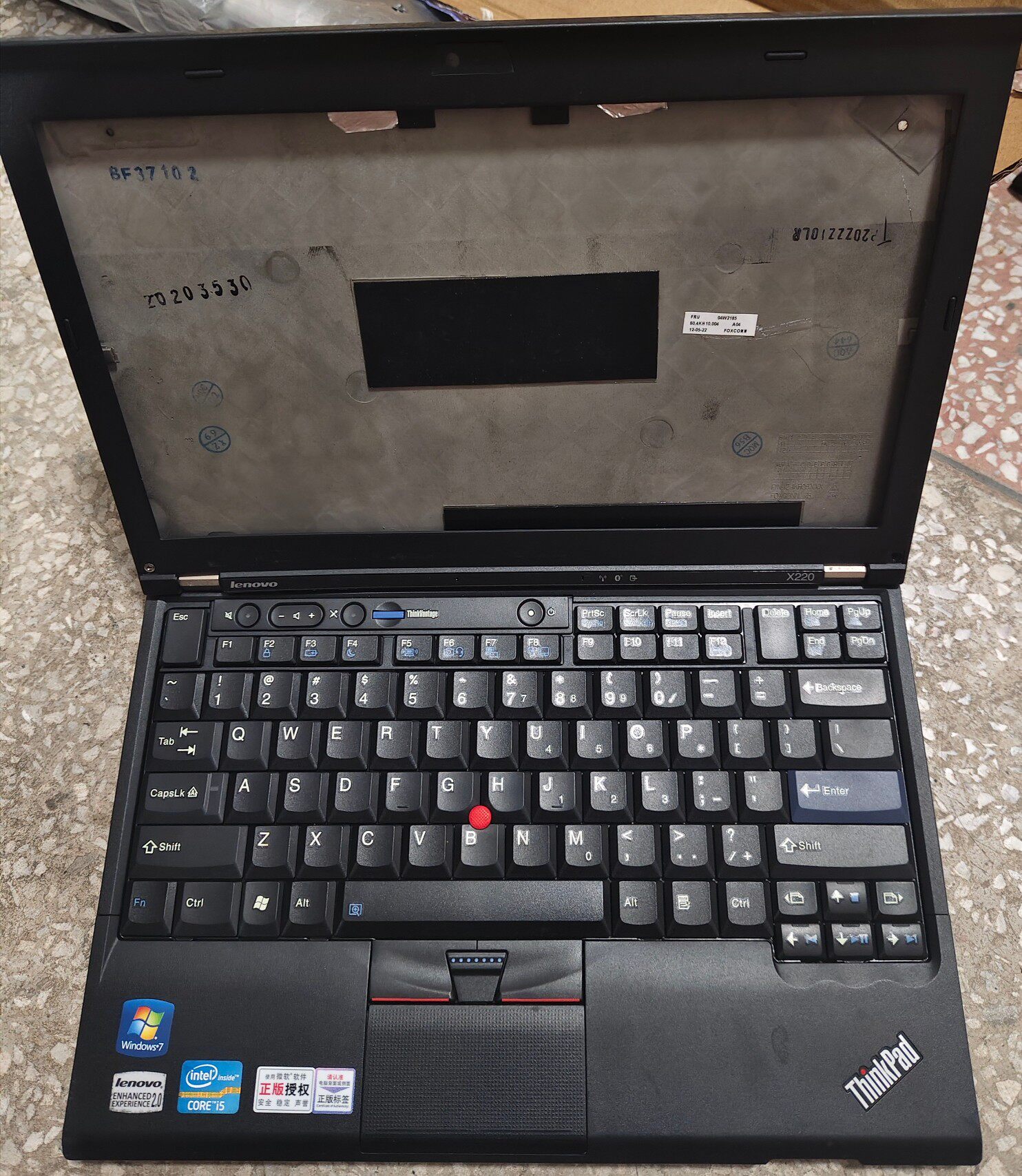 Корпус Lenovo Thinkpad X201 X220 X230 x200 x230i x201i для разборки корпуса ABCD Изображение 1