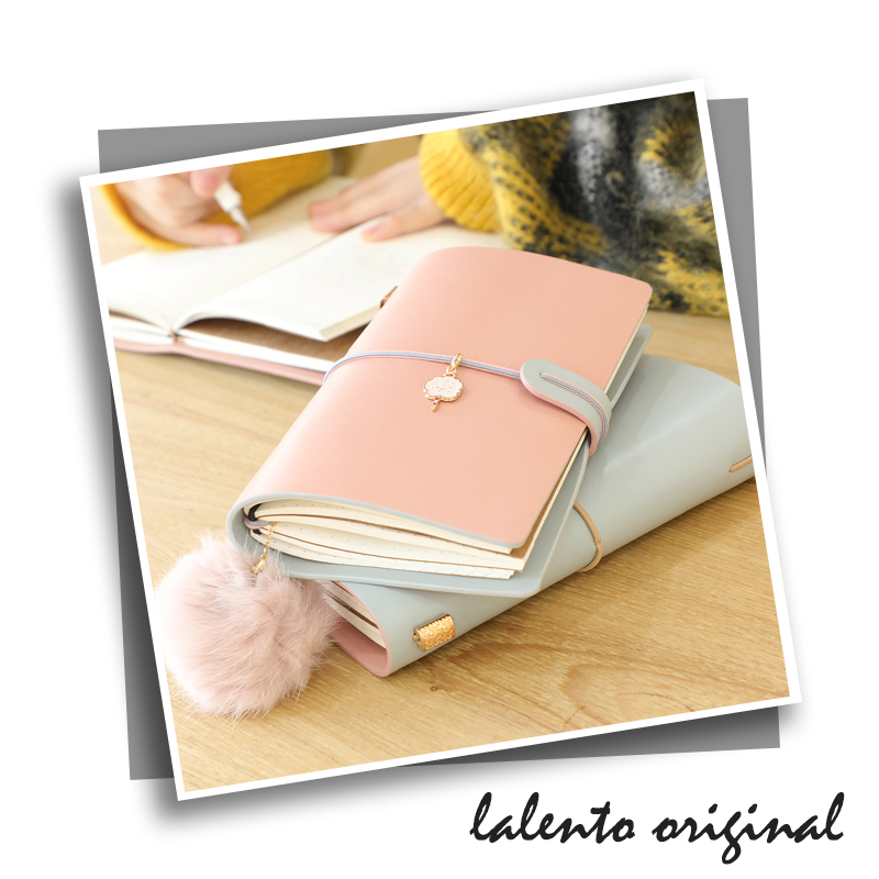 Handbooks Bentn travel notebook Japanese style Joins wind loose-leaf handmade genuine leather girl's heart